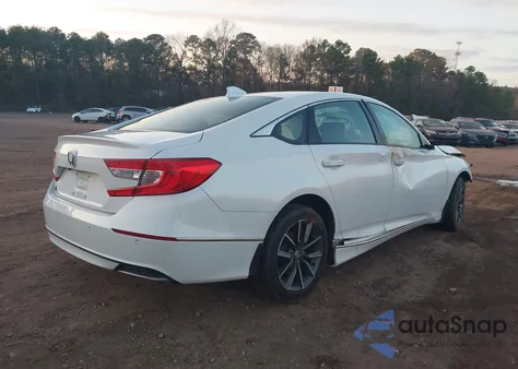 2021 Honda Accord Ex-L из США, поврежденный, VIN 1HGCV1F54MA031387